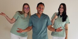 Gruppenfoto des Praxisteams